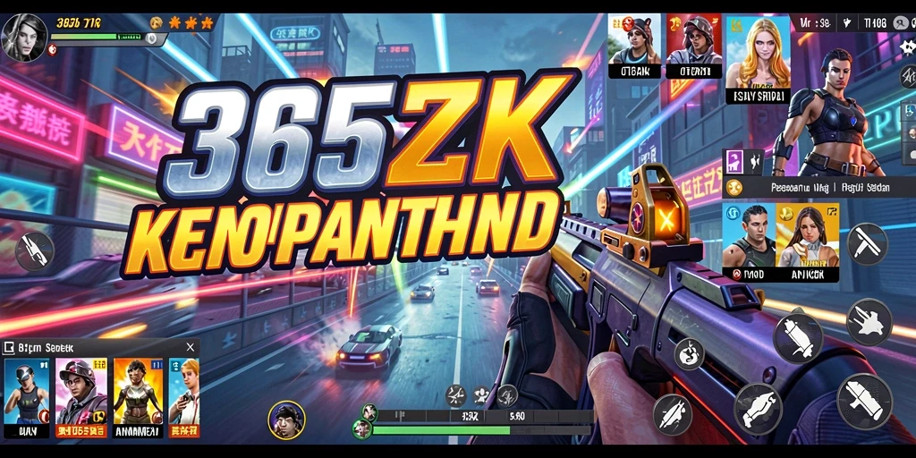 Tampilan gameplay seru 365ZK yang menguji keterampilan pemain.