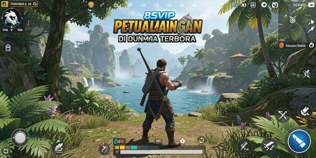 Tampilan gameplay Open World yang menakjubkan dalam 8SVIP.