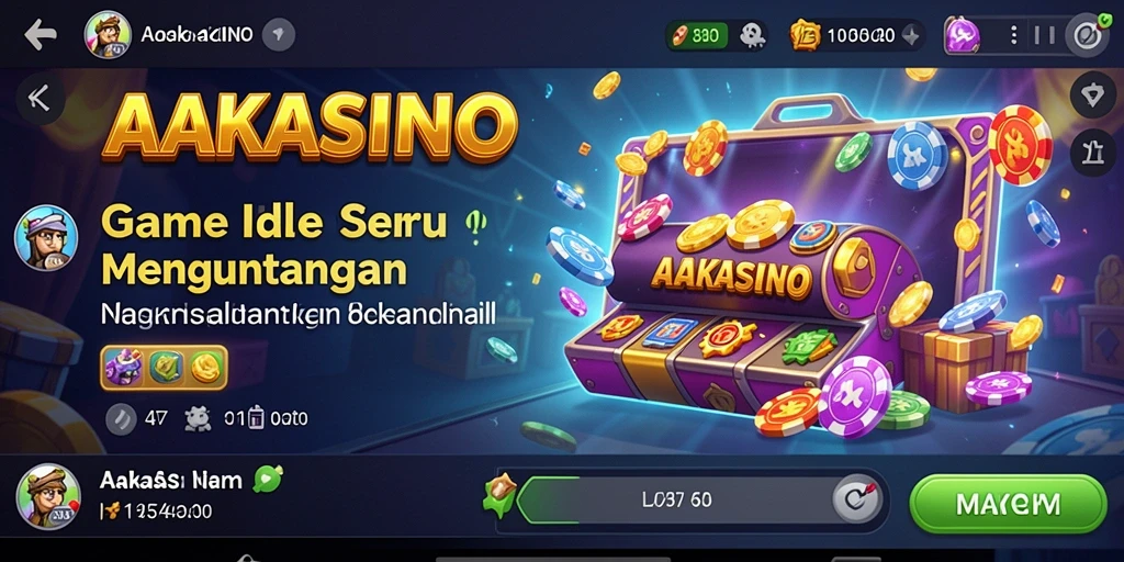 Tampilan menarik dari gameplay AAKASINO yang seru dan menantang.
