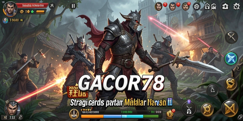 Tampilan gameplay GACOR78 yang penuh strategi dan tantangan.