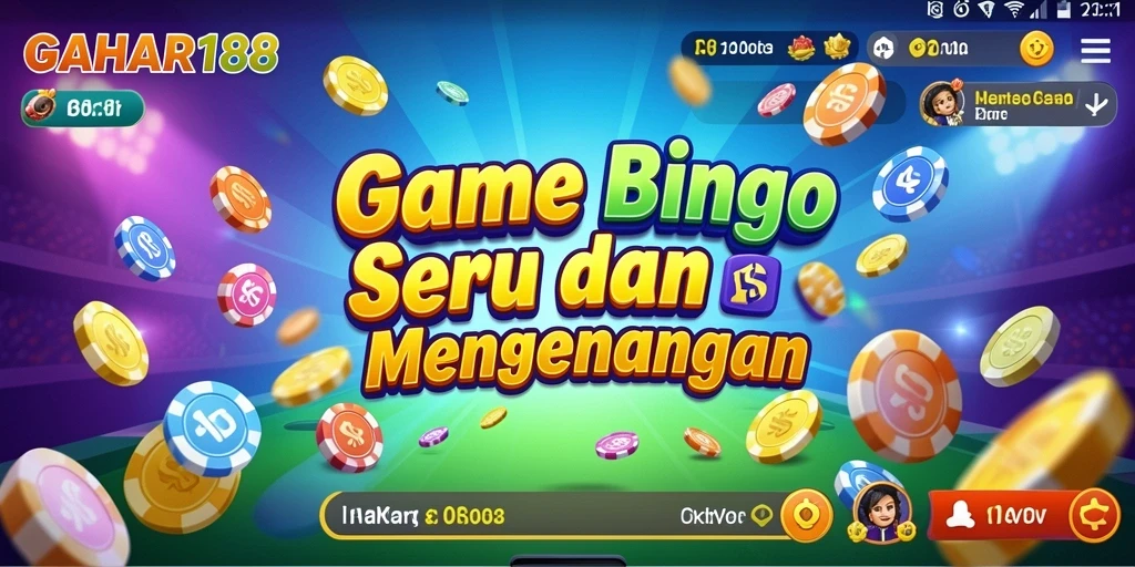 Gameplay seru dalam aplikasi Bingo GAHAR188