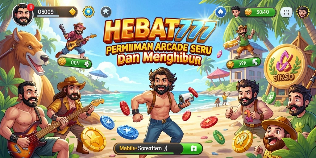 Gameplay menarik HEBAT777 yang penuh tantangan arcade.