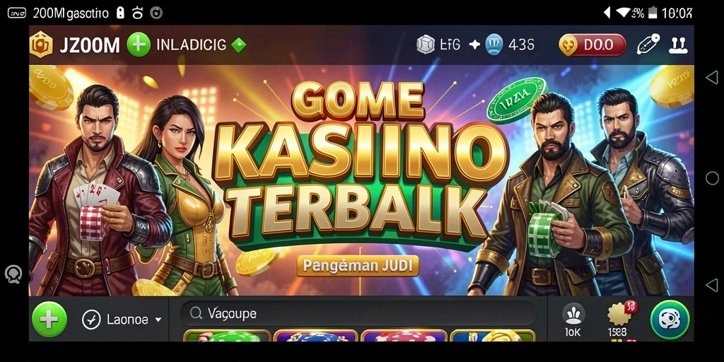 Tampilan gameplay J200M yang menarik dan penuh aksi.