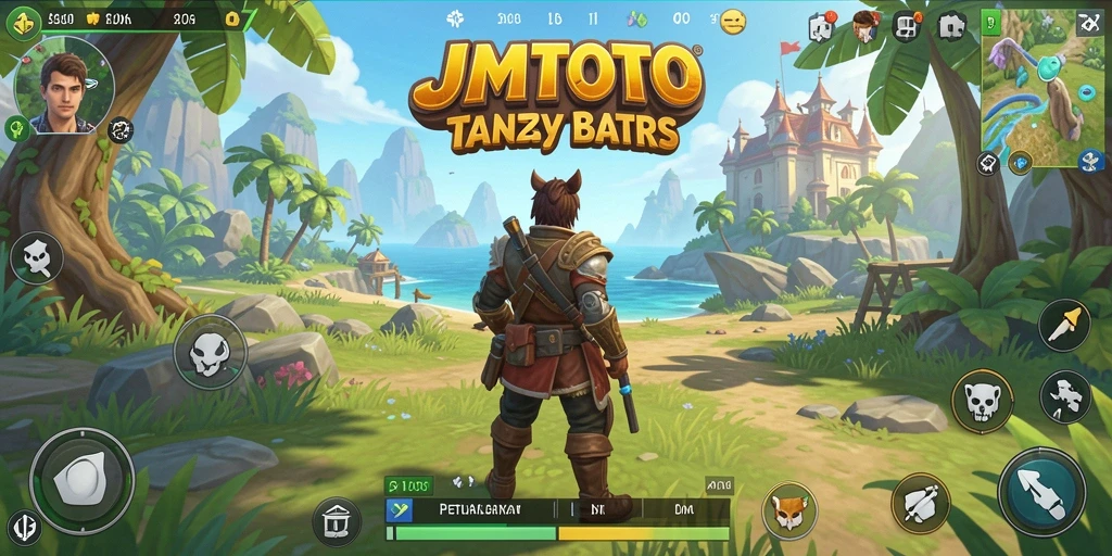Tampilan gameplay menarik dalam dunia terbuka JMTOTO.