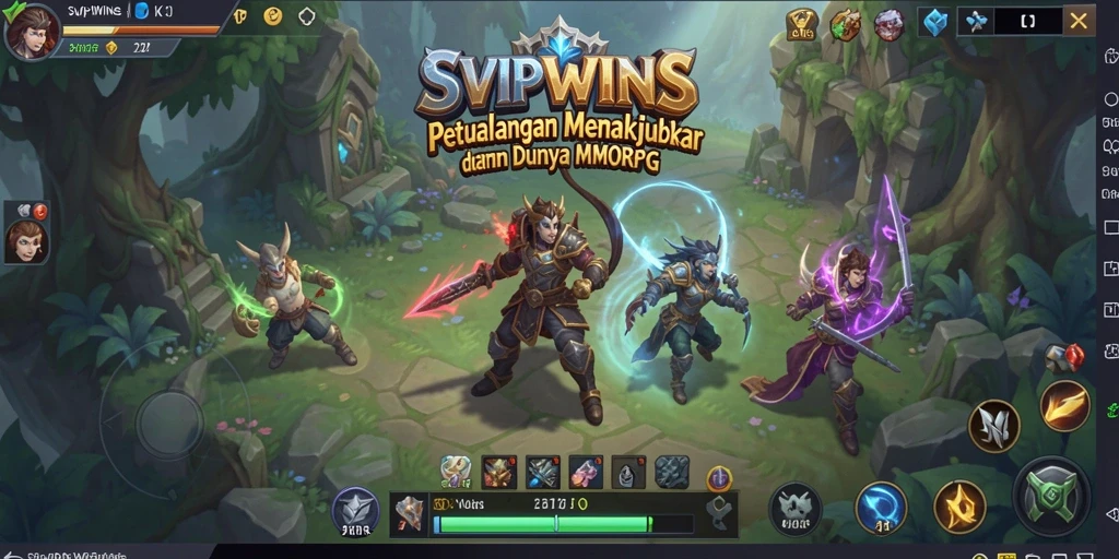 Gameplay menakjubkan dalam dunia MMORPG SVIPWINS.