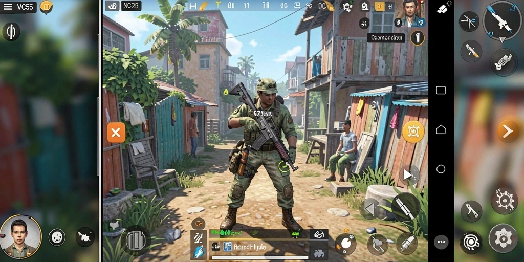 Screenshot VC55 menampilkan antarmuka aplikasi Utility yang intuitif.